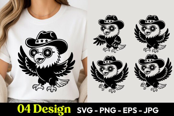 Cowboy Flying Owl SVG PNG: A Design That Soars in Real Projects