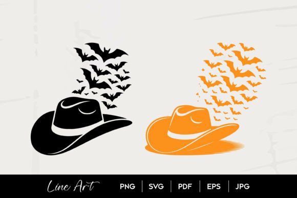 Cowboy Hat with Bats Halloween SVG Review: A Spooky Western Embroidery Gem