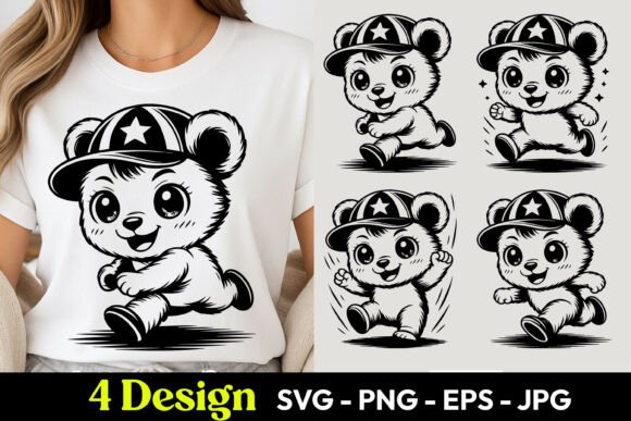 Cowboy Panda Cartoon Embroidery Design Review