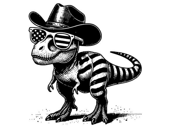 Cowboy T-Rex USA Sunglasses SVG: A Designer’s Honest Take