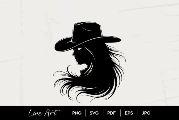 Cowgirl Hat Silhouette SVG Review for Real Embroidery Projects