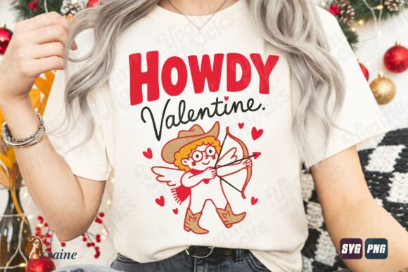 Howdy Valentine Cowboy Cupid SVG PNG: A Designer's Perspective