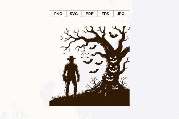 Spooky Cowboy Tree Halloween SVG Art: A Designer’s Honest Review